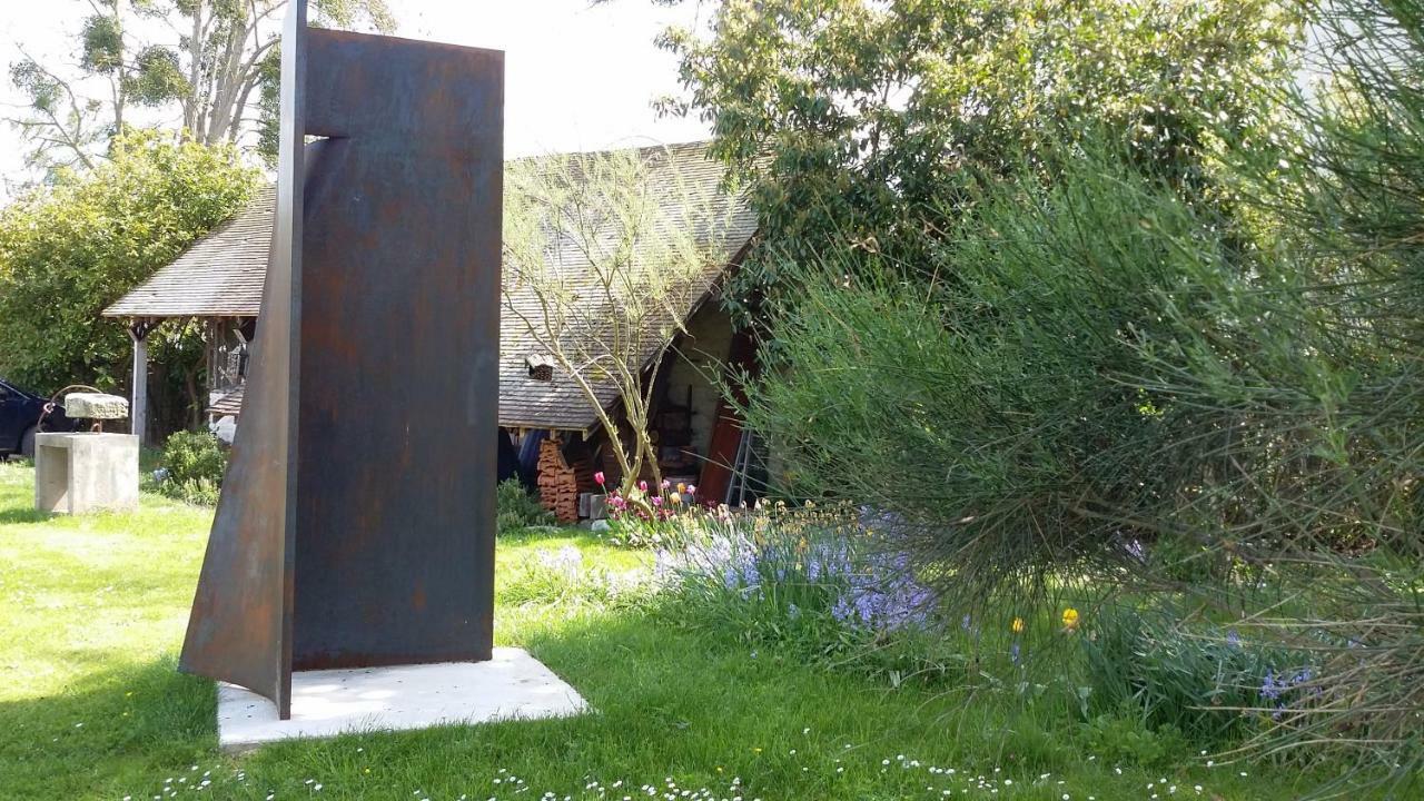 Gite Dans Parc De Sculptures - Gite "Pondichery" Port-Mort Екстер'єр фото